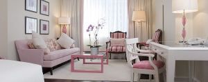 Sarah Richardson - pink Park Hyatt Breast Cancer Hotel Room Toronto - pink room.jpg